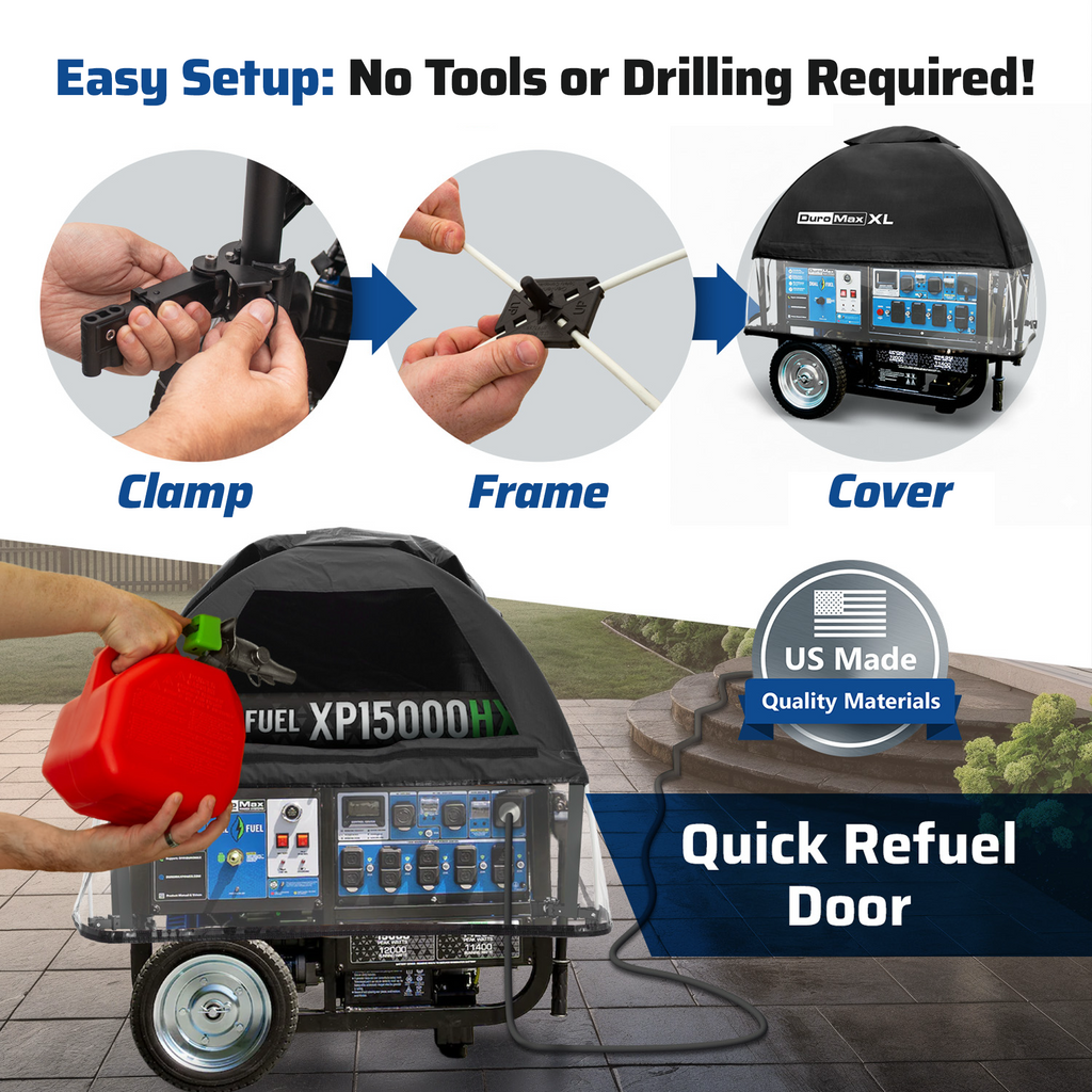 DMX-GTX-XL XL Portable Generator Running Cover