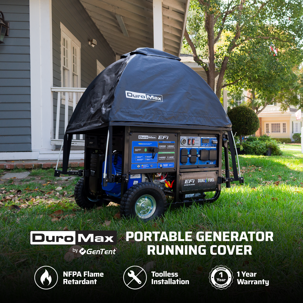 DMX-GTX Portable Generator Running Cover