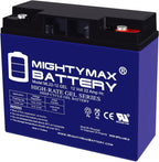 Mighty Max 12V 22 AH GEL Rechargeable Maintenance Free SLA AGM Battery