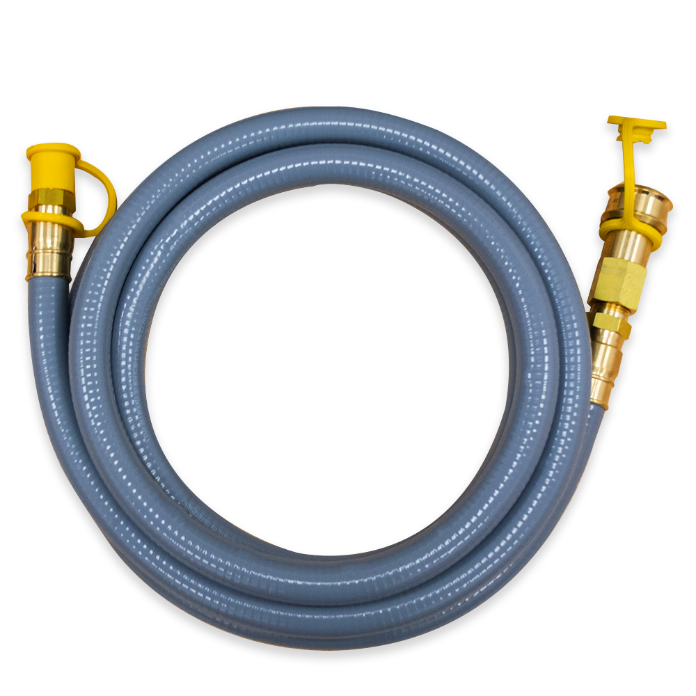 DuroMax 15 ft Portable Generator Natural Gas Hose – 1/2 in. Diameter