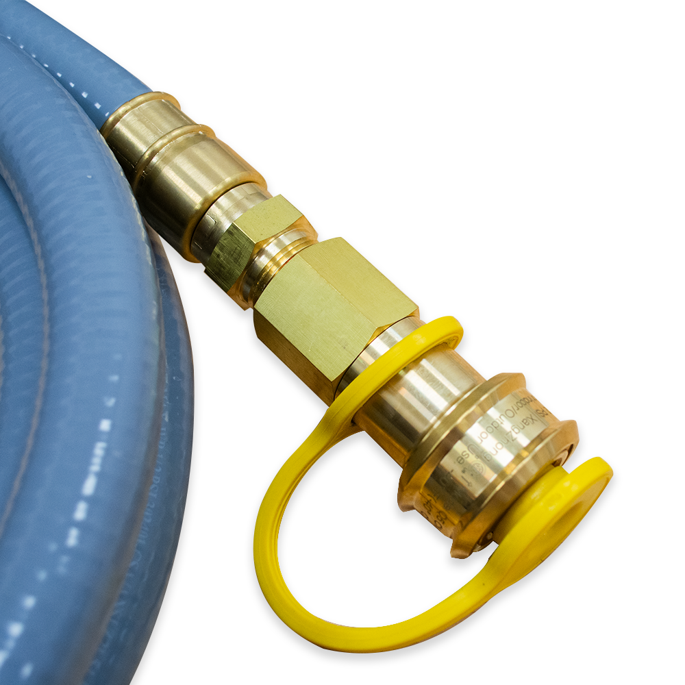 DuroMax 15 ft Portable Generator Natural Gas Hose – 1/2 in. Diameter