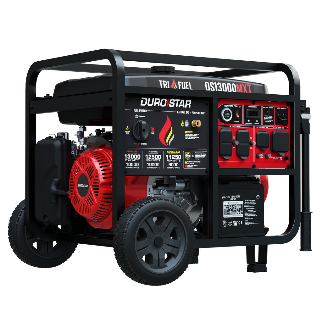 13,000 Watt Tri Fuel Portable Generator w/ CO Alert