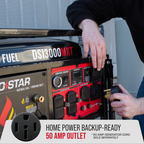 13,000 Watt Tri Fuel Portable Generator w/ CO Alert