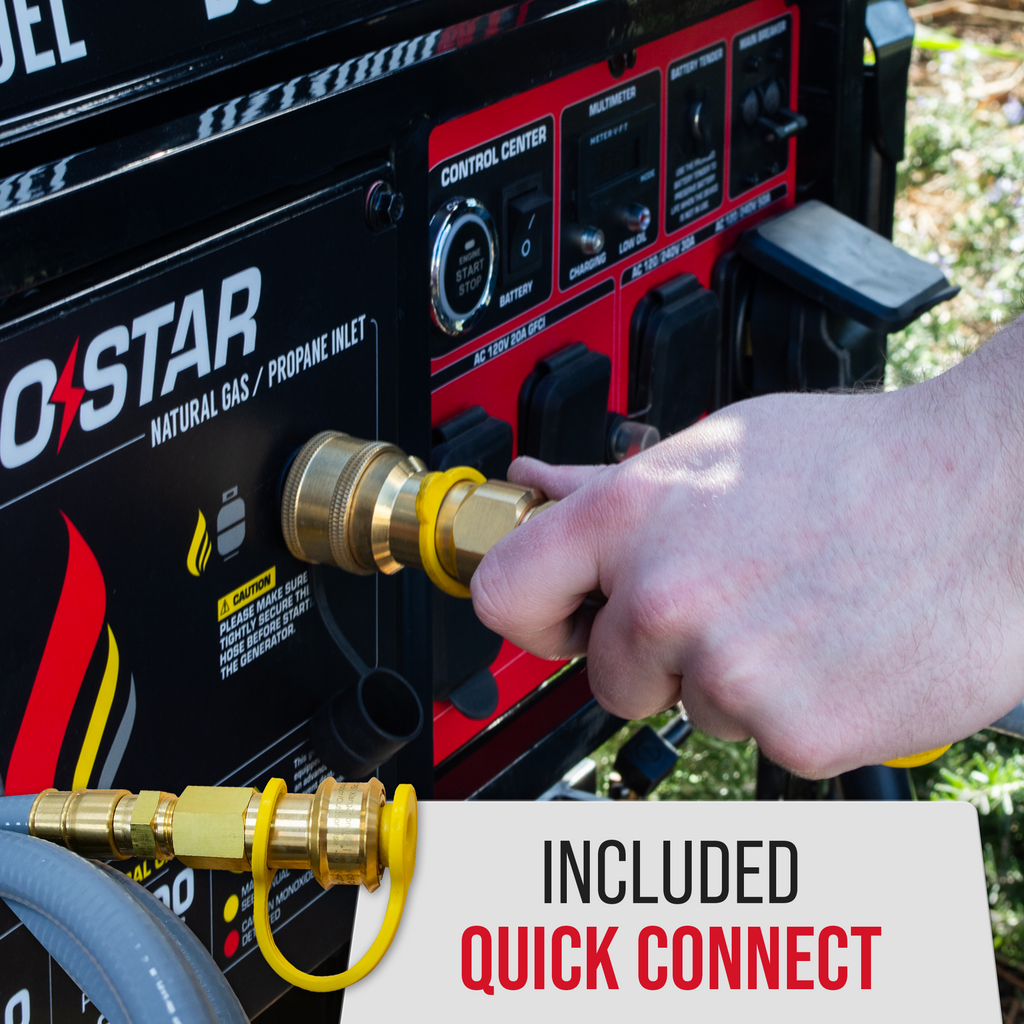 13,000 Watt Tri Fuel Portable Generator w/ CO Alert