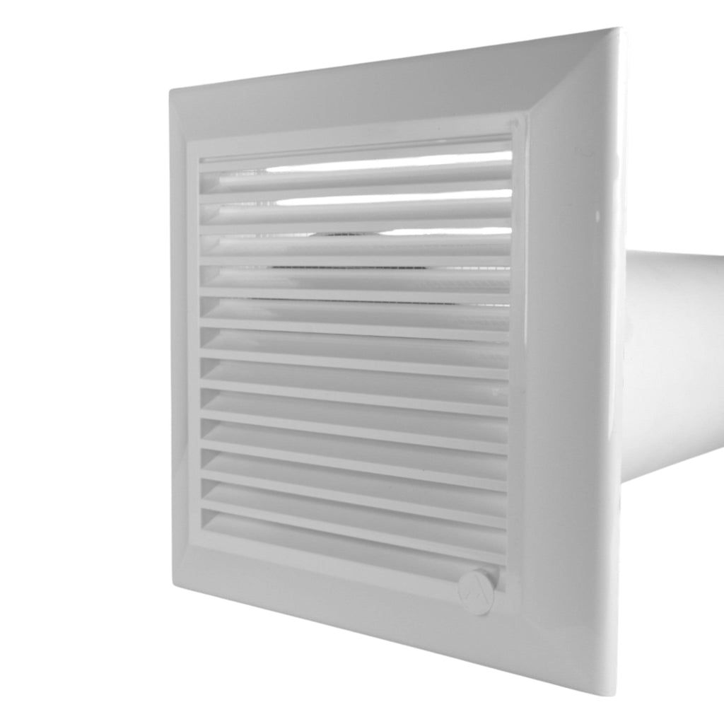 Through Wall Ventilation Kit Duo Smart DS4178 Vent with Brown External Vent