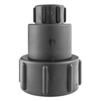 IBC 2” S60X6 – 3/4" BSPF Extender Adaptor with 25mm MDPE Valve