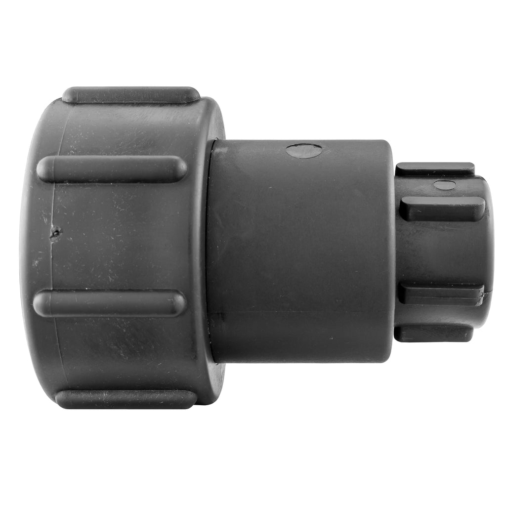 IBC 2” S60X6 - 1/2" BSPF Extender Adaptor with ½” BSP Double Lever Tap