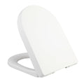Loire D Shape Soft Close Toilet Seat - White