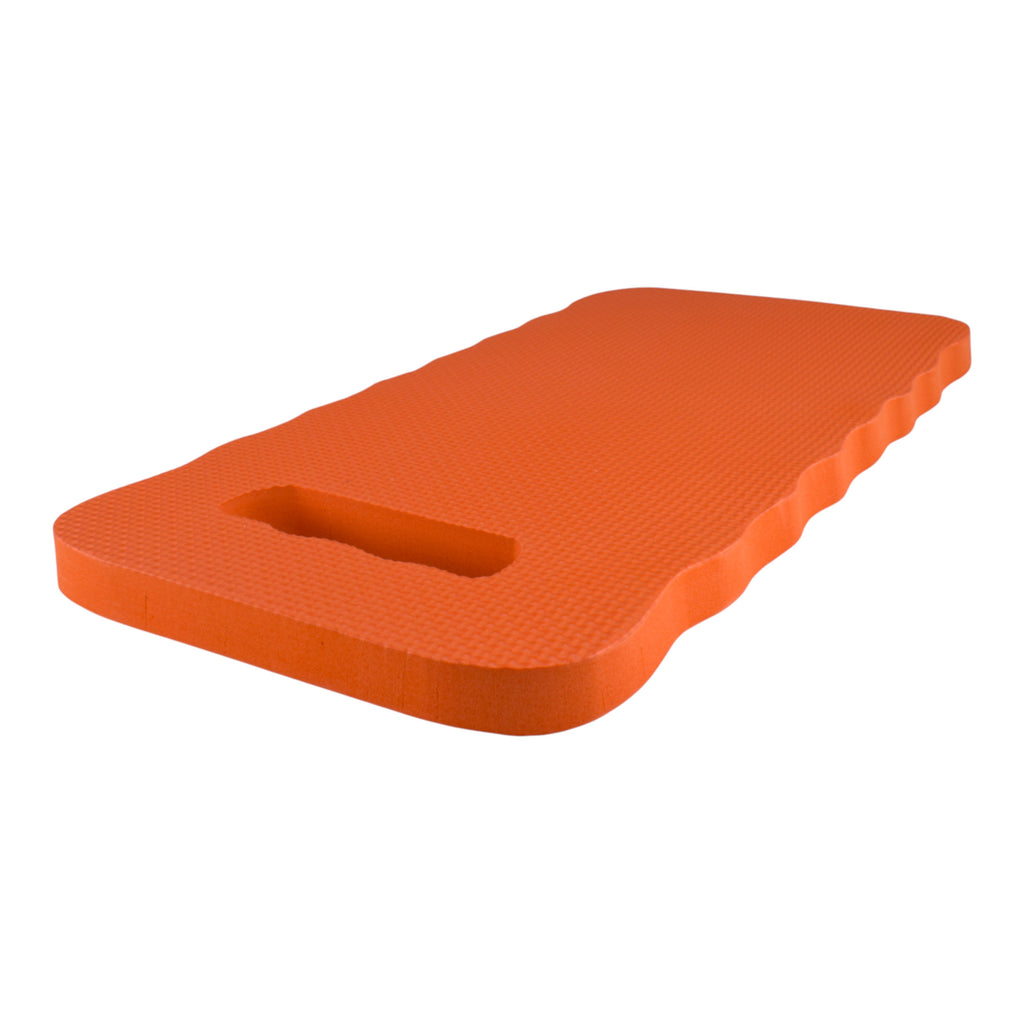 Wide Spade Garden Tool with Multifunction Kneeler Mat, Orange
