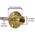 Double Lever Tap STANDARD Connection Kit