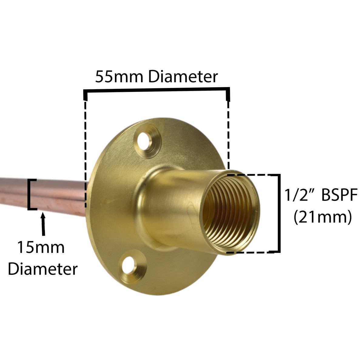 Double Lever Tap STANDARD Connection Kit