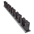 Wall Mount Tool Holder Rail - Gripper Design (5 Handles)