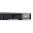 Wall Mount Tool Holder Rail - Gripper Design (3 Handles)