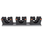 Wall Mount Tool Holder Rail - Gripper Design (3 Handles)