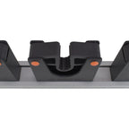 Wall Mount Tool Holder Rail - Gripper Design (5 Handles)