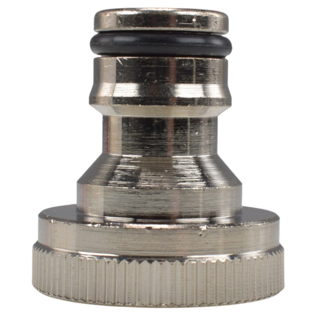 Double Lever Tap Kit with Barb/Quick Connect Outlet, 1/2" and 3/4" BSP Thread Inlet