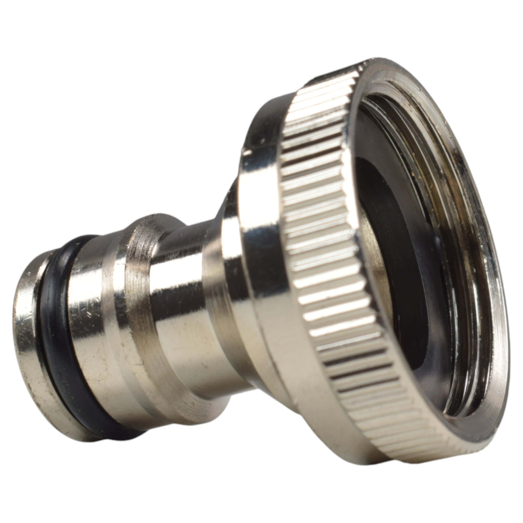 Double Lever Tap Kit with Barb/Quick Connect Outlet, 1/2" and 3/4" BSP Thread Inlet