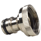 Double Lever Tap Kit with Barb/Quick Connect Outlet, 1/2" and 3/4" BSP Thread Inlet
