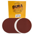 Premium 10" PSA Sanding Discs - 240 Grit (Box of 8) - Sandpaper Discs with Self Adhesive, Fast Cutting Aluminum Oxide, Drywall, Floor, Wood