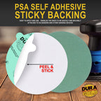60 Grit - 5" Green Film - PSA Self Adhesive Stickyback Sanding Discs for DA Sanders - Box of 50