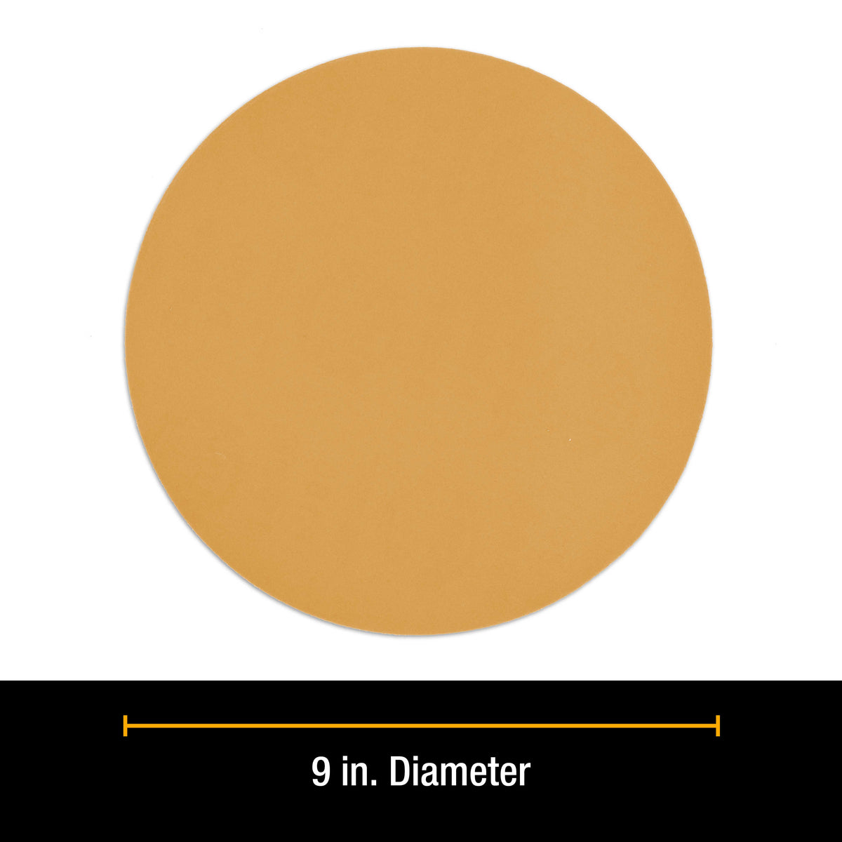 Premium 9" PSA Drywall Sanding Discs - 240 Grit (Box of 10) - Self Adhesive Aluminum Oxide Abrasive Sandpaper - For Drywall Power Sander