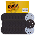 Premium 5" 8-Hole Wet or Dry Sanding Discs - 1000 Grit, Box of 50 - High-Performance Sandpaper Discs with Hook & Loop Backing, Fast Cutting Silicon Carbide, Color Sanding, Car Auto Polishing