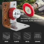 6 Piece Abrasive Filament Nylon Bristle Cup Brush Set - 1/4" Hex Drill Shank Arbor, Coarse Grit Angle Grinder Brush for Truck Bed Liner Surface Prep, Sanding, Scuffing, Rust & Paint Removal