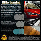 Elite Lumina 3” 2000 Grit Foam Finishing Sanding Discs, Box of 15