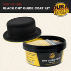 Premium Black Dry Guide Coat Kit, 7 Ounces (200 Grams) - Powder that Instantly Highlights Auto Bodyshop Repair Surface Imperfections Defects