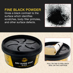 Premium Black Dry Guide Coat Kit, 7 Ounces (200 Grams) - Powder that Instantly Highlights Auto Bodyshop Repair Surface Imperfections Defects