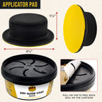Premium White Dry Guide Coat Kit, 7 Ounces (200 Grams) - Powder that Instantly Highlights Auto Bodyshop Repair Surface Imperfections, Defects
