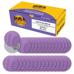 Premium 2000 Grit 2" Purple Film Ceramic Sanding Discs, Box of 30 - Hook & Loop Backing Sandpaper for DA Sander, Drill, Grinder, Rotary Tool