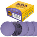 Premium 40 Grit 6" PSA Purple Film Ceramic Sanding Discs, Box of 25 - Self Adhesive Stickyback Sandpaper for DA & Random Orbital Sanders