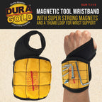 Magnetic Wristband with Super Strong Magnets - Wrist Support Tool Belt that Holds Fasteners, Nails, Screws, Drill Bits - Mechanic, Handyman