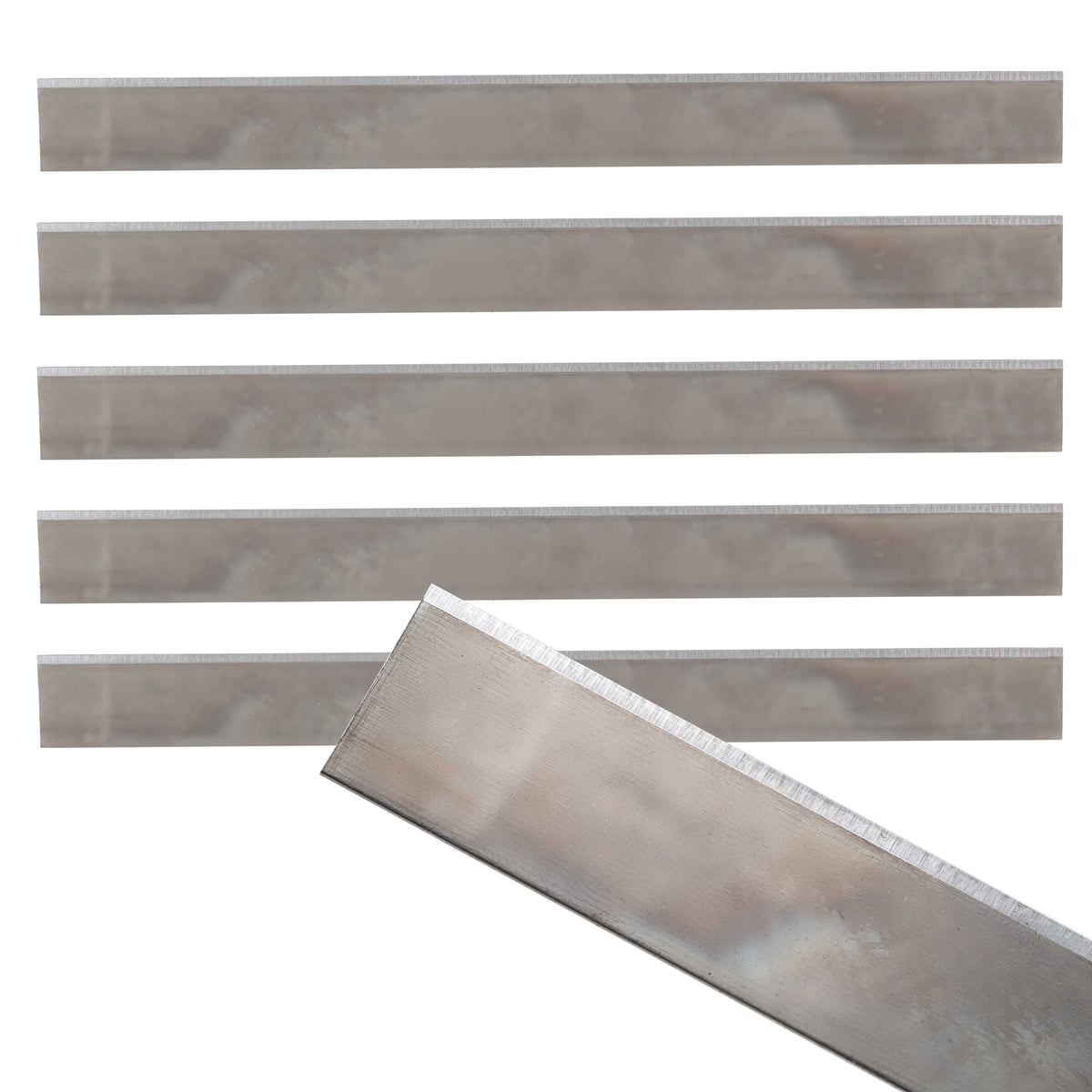 Replacement 8-inch Floor Razor Scraper Blades, Pack of 5 - Sharp, Durable, Hardened Steel Razors, Removal of Floor Covering, Tile, Vinyl
