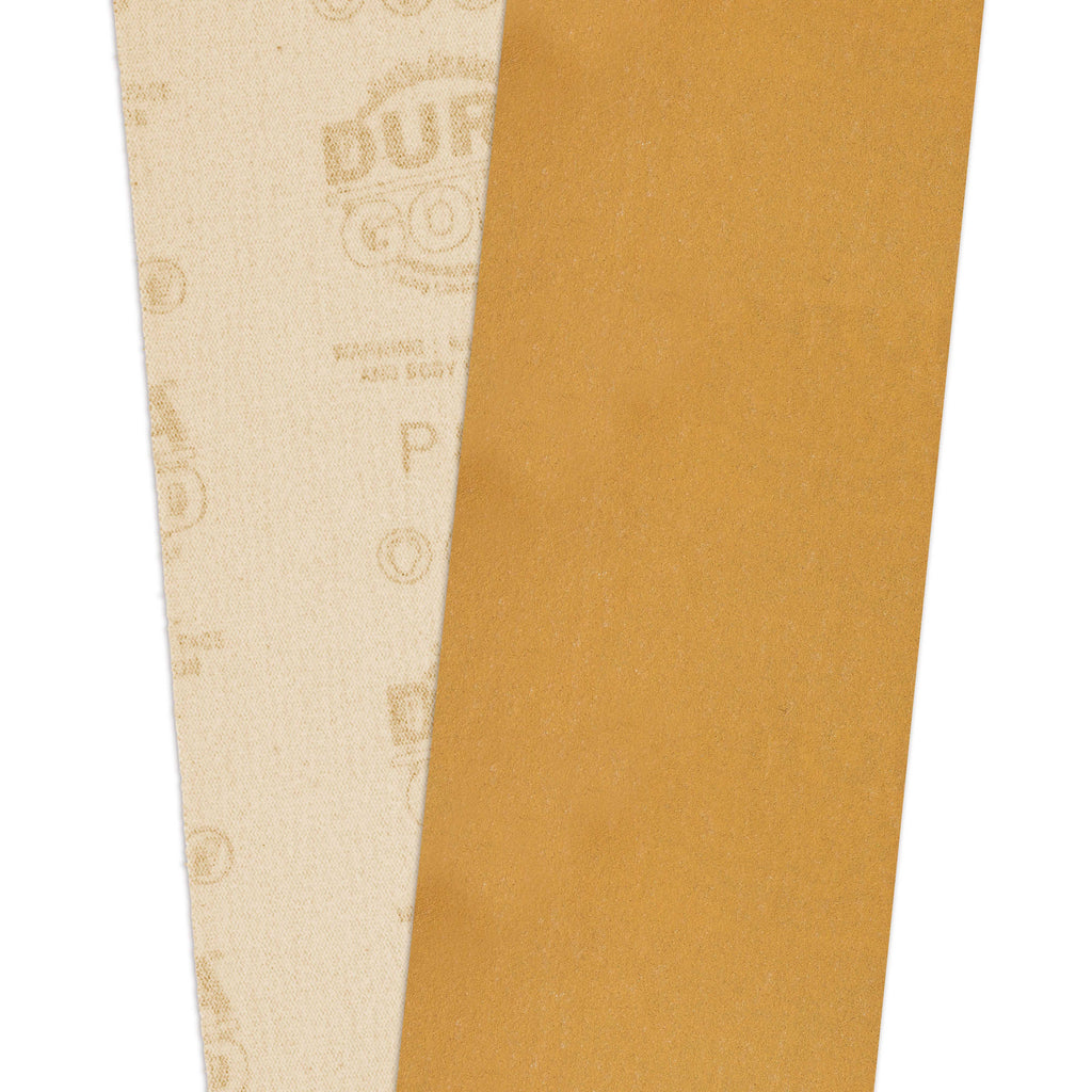 Premium 240 Grit Gold Longboard Continuous Sandpaper Roll, 2-3/4" Wide, 12 Yards Long, Hook & Loop Backing - Automotive, Woodworking Sanding