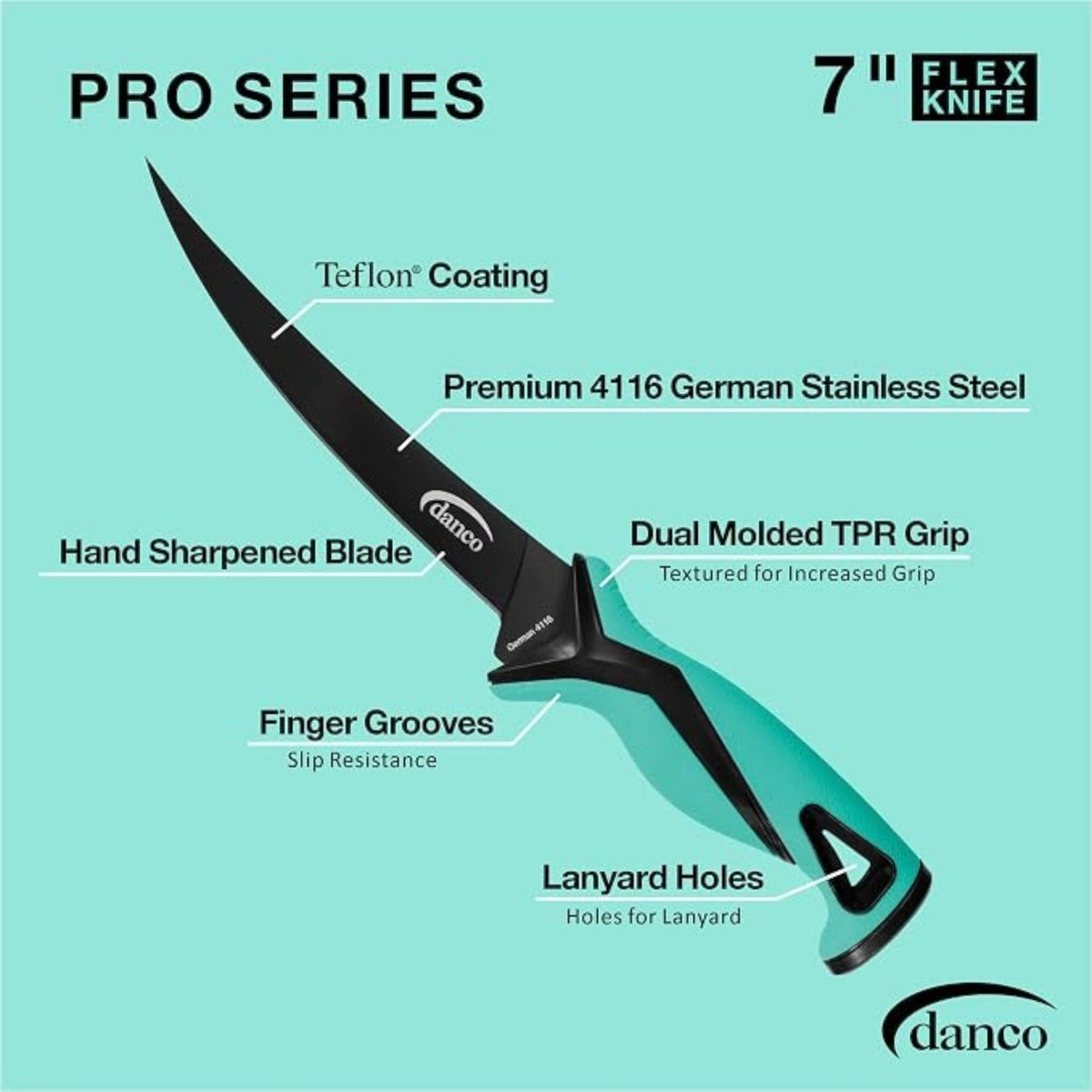 Danco 7in Fillet Knife Pro Series