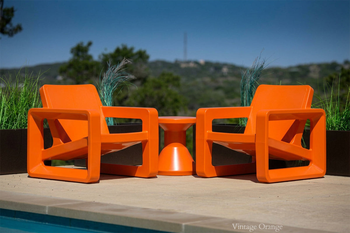 Deck Modern Outdoor Resin Lounge Chair – Patio & Poolside
