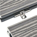 Cladco Composite Decking Stainless Steel Clips + M4 x 30 Stainless Steel Wood Screws (Pack of 100)