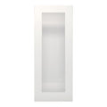 Denver White Primed Frosted Glazed Internal Door - All Sizes