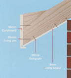 uPVC Soffit Utility Board (5m)