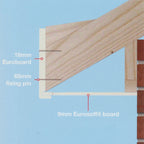 uPVC Soffit Utility Board (5m)