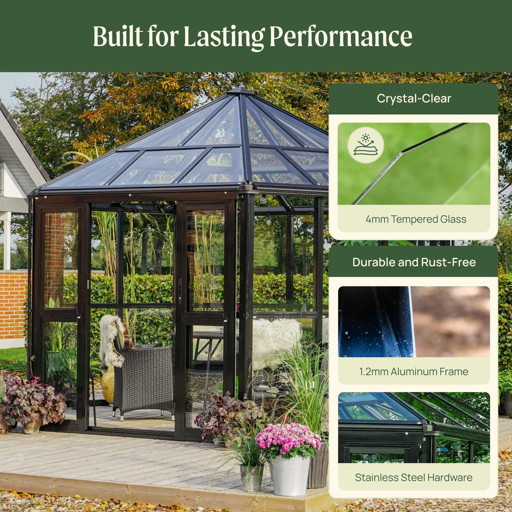 Vego Diamond Pavilion Greenhouse