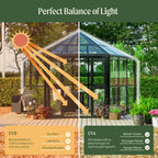 Vego Diamond Pavilion Greenhouse