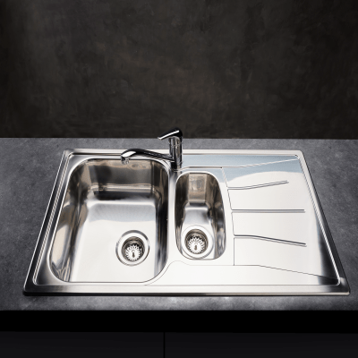 Comfort Diplomat 1.5 Stainless Steel Inset Kitchen Sink