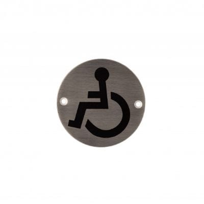 3.0" Round Steel Sign - 76.2mmØ - Deanta