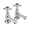 Domed Black Basin Taps