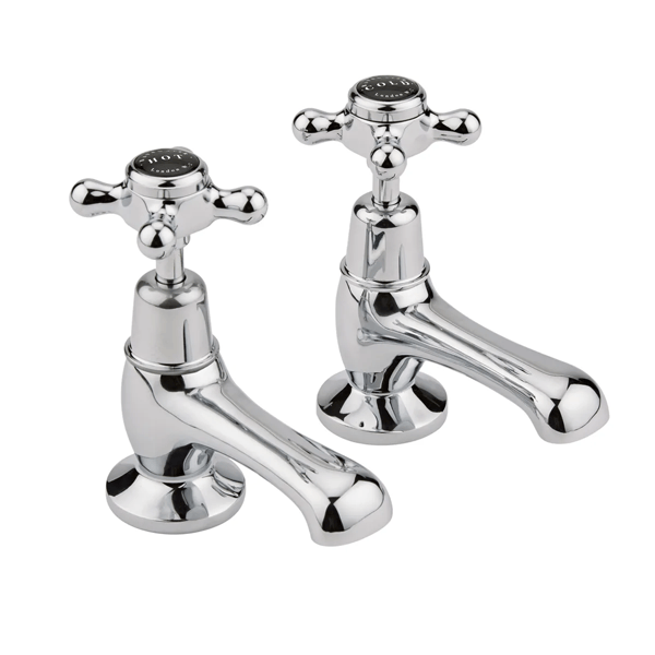 Domed Black Basin Taps