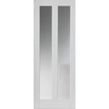 Dominica White Primed Glazed Internal Door - All Sizes
