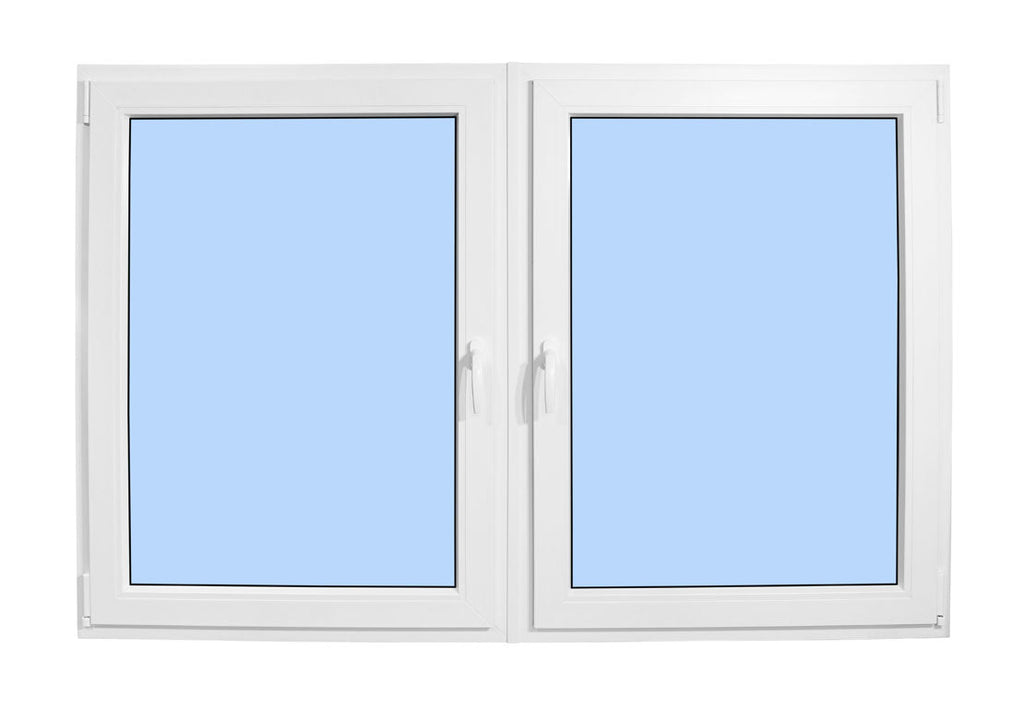 48"x36" Double Sash European uPVC Tilt and Turn Window